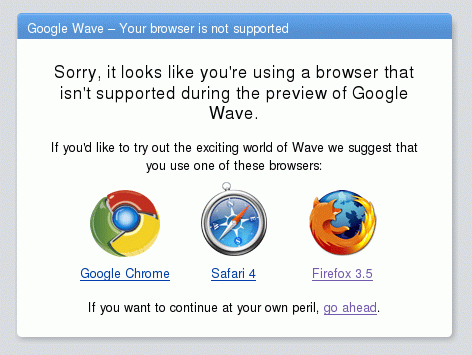 [Sorry, your browser is not supported, but hey, do you feel lucky?]