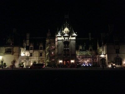 [I feel it's more imposing at night.]