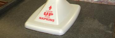 Look Up for Napkins