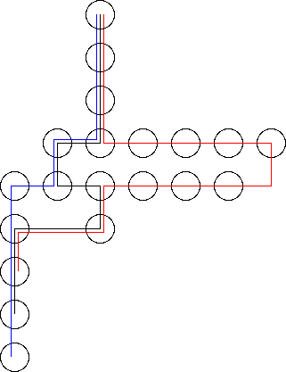 [Three different routes to almost the same destination]