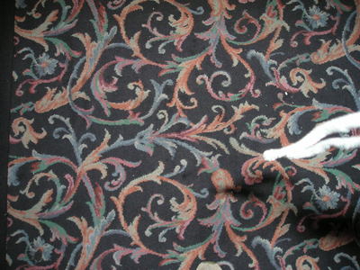 [Yes, all casinos have carpet like this]