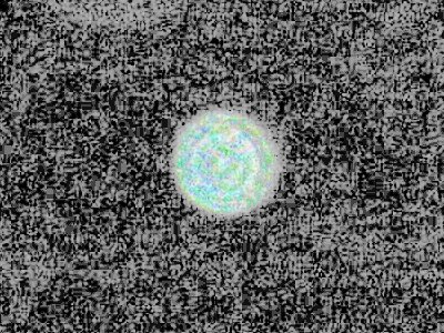 [Enhanced close-up of the orb]