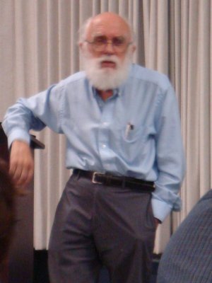 [James Randi.  Photograph by Bunny]