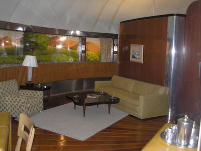 [Dymaxion House Living Room]