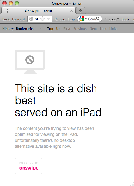 [This site is a disk best served on an iPad]