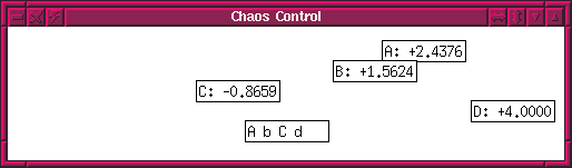 [Control window for chaotic attractor]