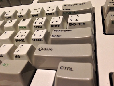 [This is making up for that IBM Model M with APL keycaps I missed getting by 10 seconds years ago.]
