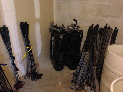 [More drivers.  More bags.  Irons.  Oh, we aren't even close to being done here.]