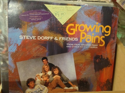 [A picture of the “Growing Pains” soundtrack] Seriously?  They released a 90s TV show theme on vinyl?  There was market for this?  Who? No!  Wait!  I don't want to know!